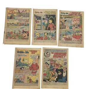 Vintage‎ Archie Comics Lot of 5 1970s Betty Veronica Jughead Sabrina Comic Books
